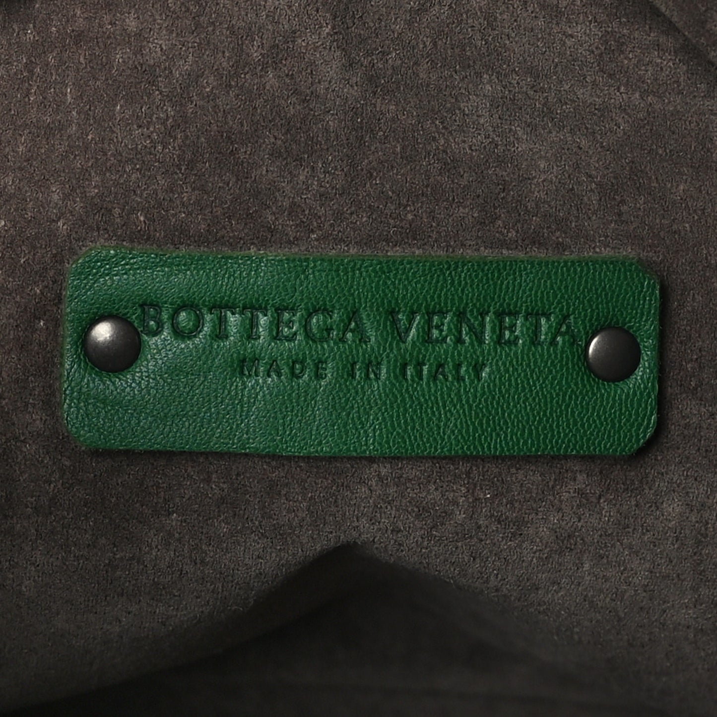 Nappa Intrecciato Small Shoulder Bag Green