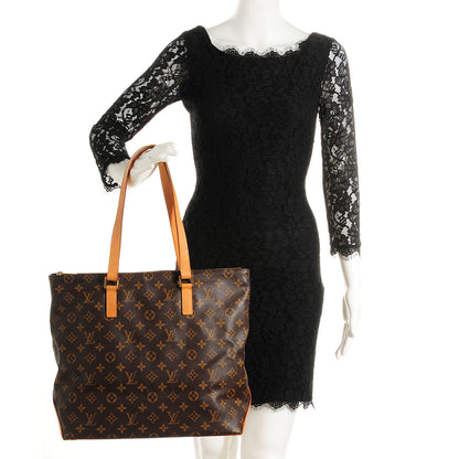 Louis Vuitton Monogram Cabas Mezzo 2 of 7