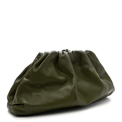 Bottega Veneta Smooth Butter Calf The Pouch Oversized Clutch Mustard 3 of 11