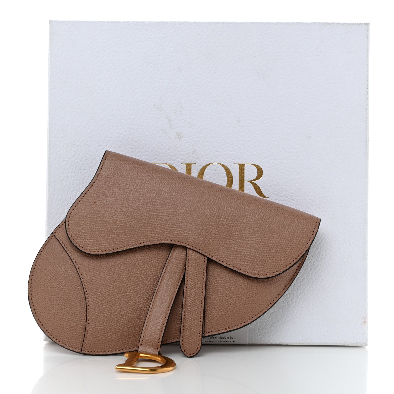 Christian Dior Calfskin Saddle Belt Bag Blush Pink 9 of 9