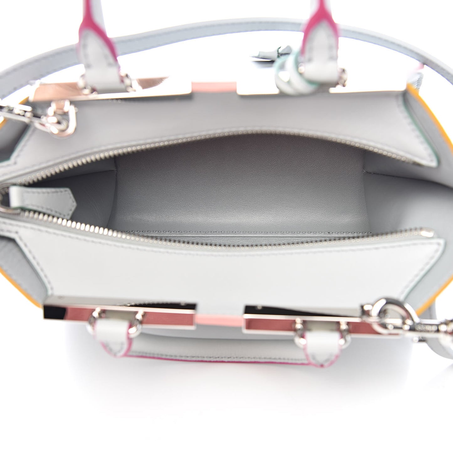 Vitello Dolce Mini 3jours Tote Grigio Perla