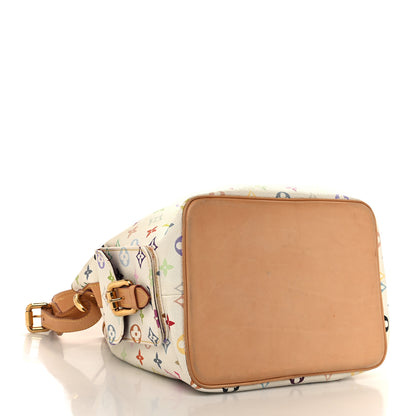 Louis Vuitton Monogram Multicolor Petit Noe White 4 of 15