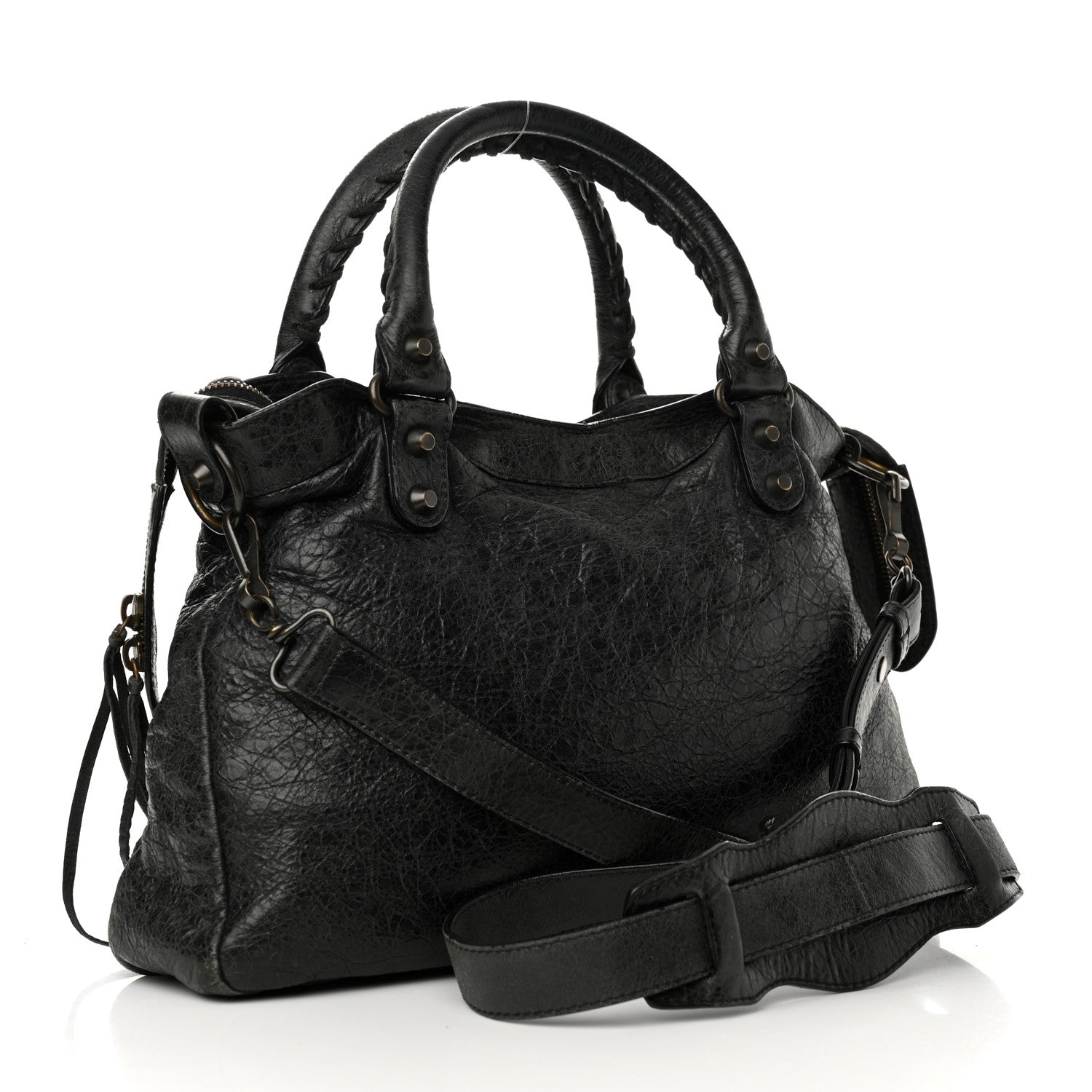 Balenciaga Agneau Classic Hardware Town Black 4 of 20