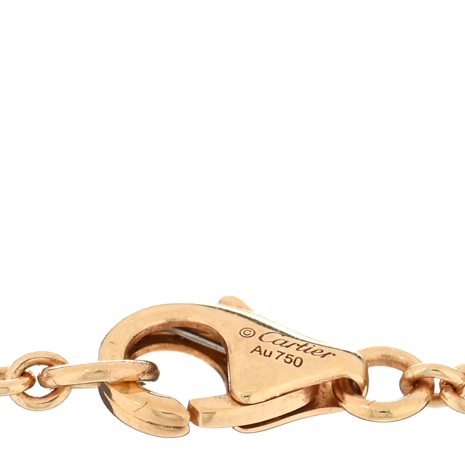 Cartier 18K Yellow Gold Interlocking LOVE Bracelet 3 of 3