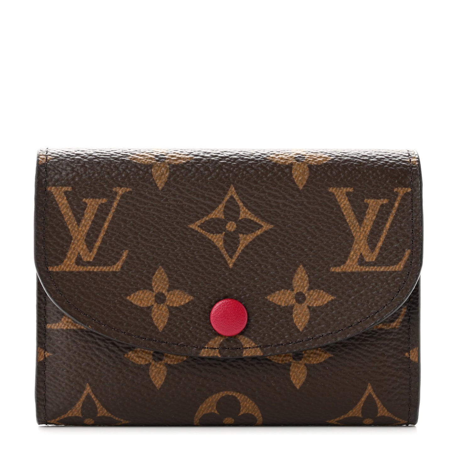 Monogram Rosalie Coin Purse Fuchsia