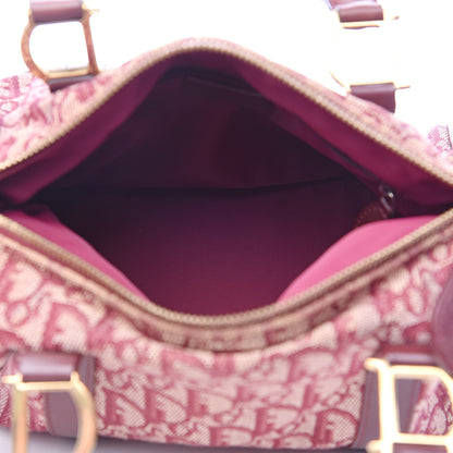 Christian Dior Monogram Boston Red 5 of 13