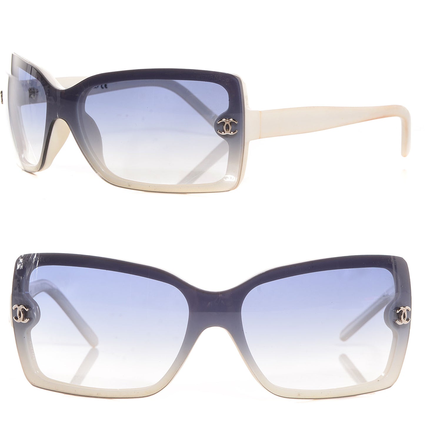 CC Logo Sunglasses 5065 White