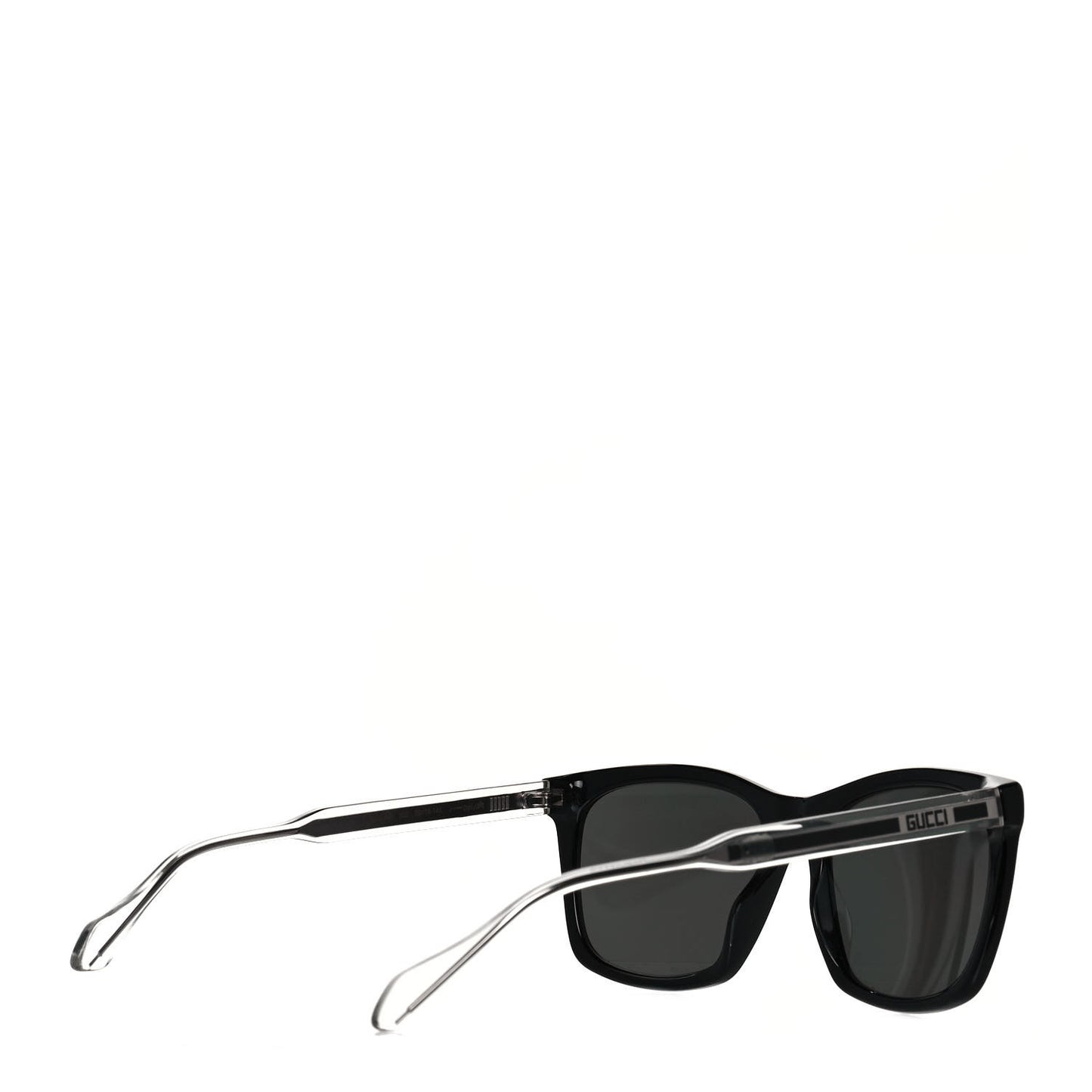 Acetate Square Frame Sunglasses GG0558S Black