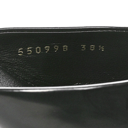 Balenciaga Patinated Calfskin Mule Pumps 38.5 Black 7 of 9