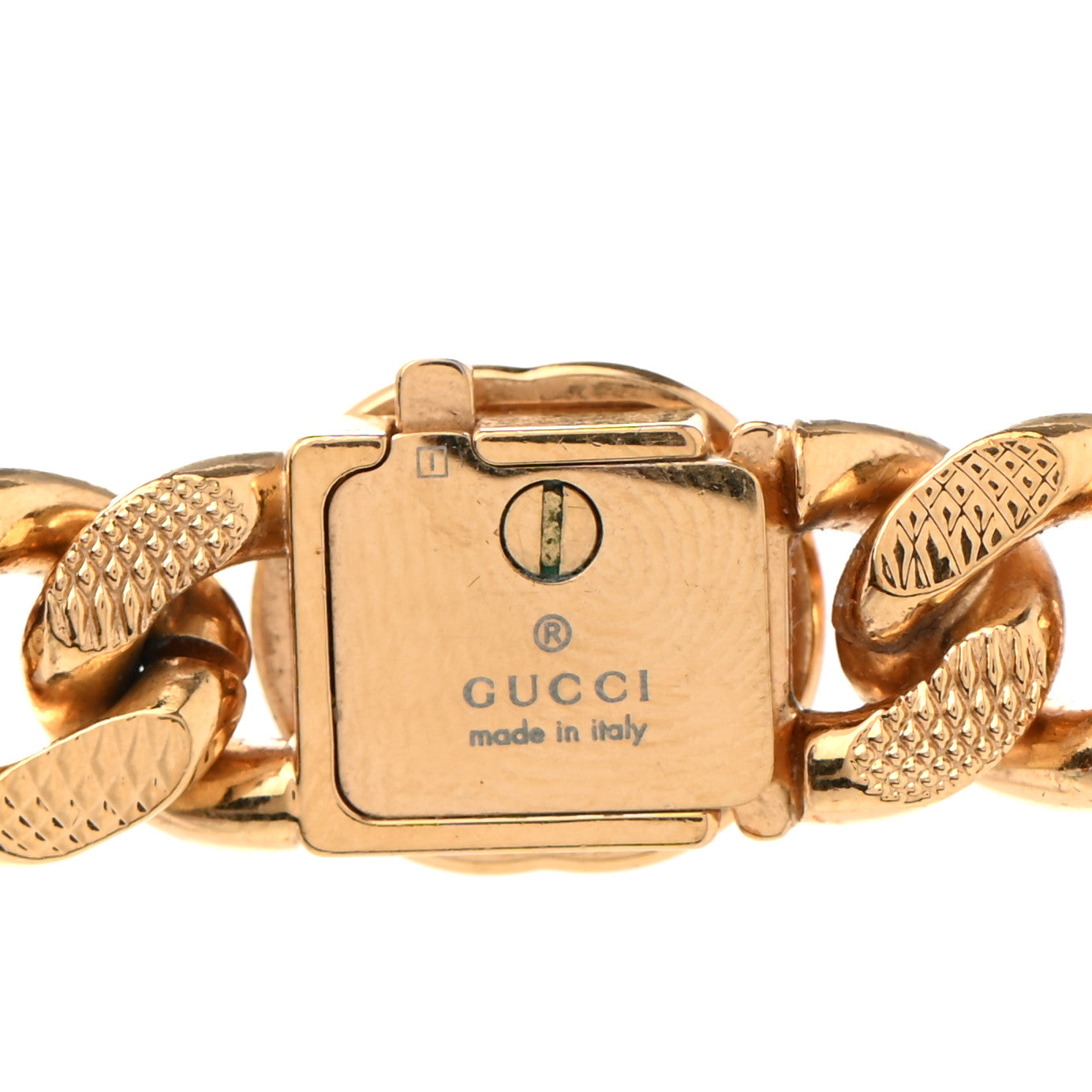 Script Choker Necklace Gold