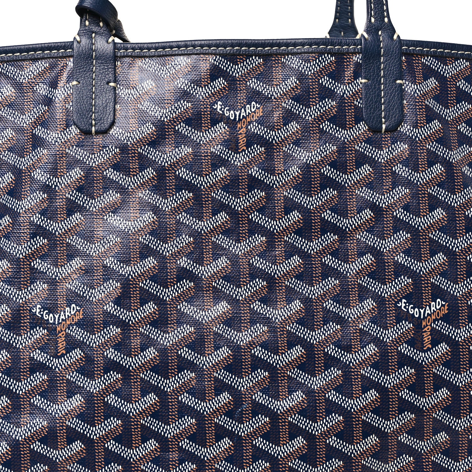 Goyard Goyardine Saint Louis PM Navy 8 of 10