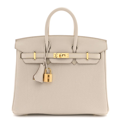 Hermes Togo Birkin 25 Beton 1 of 11