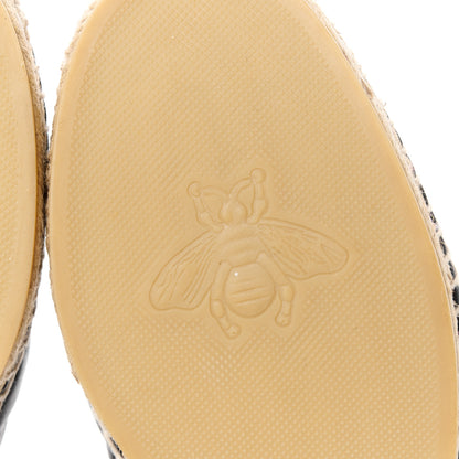 Gucci Nappa Matelasse GG Marmont Espadrilles 37.5 Black 7 of 11