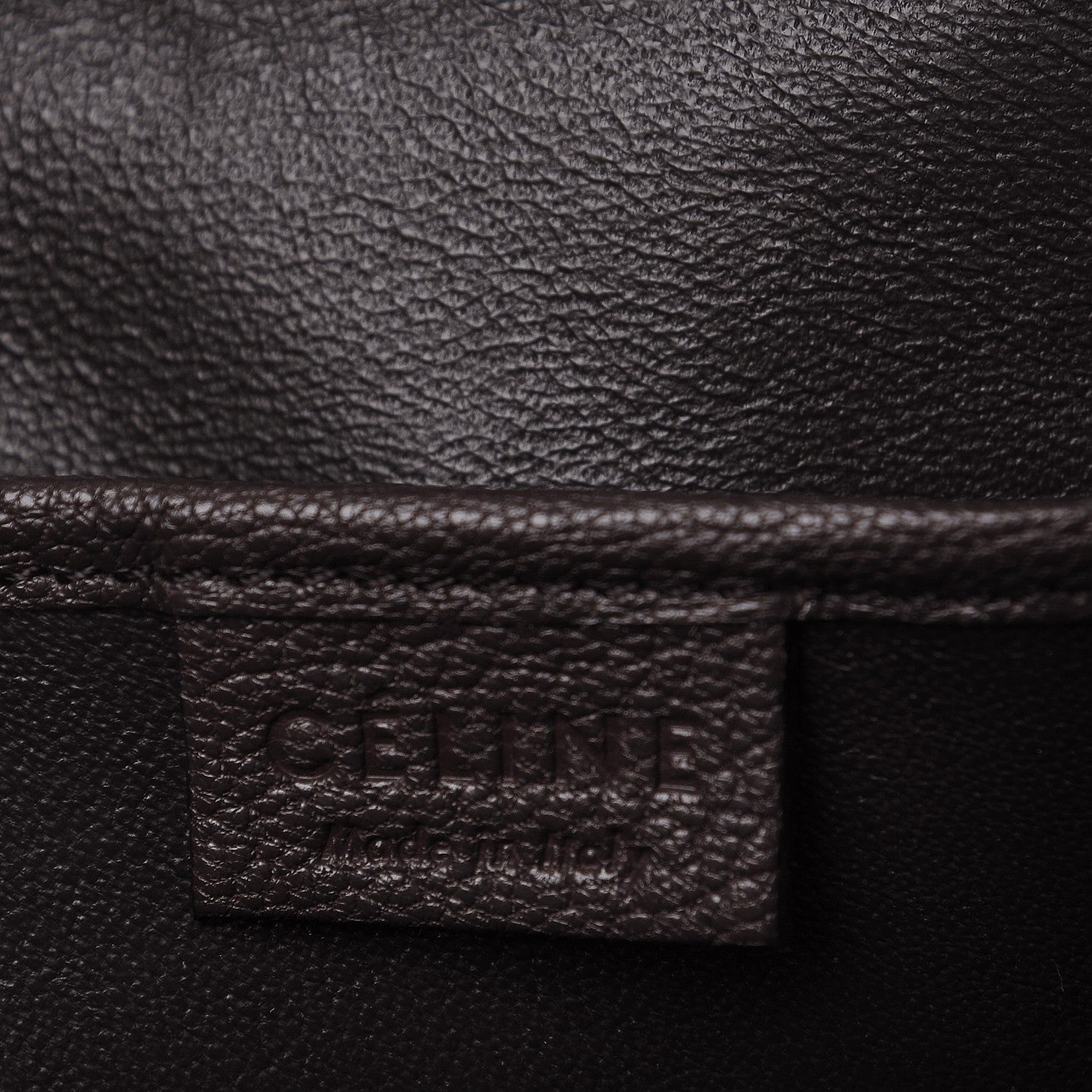 Celine Goatskin Nano Luggage Dark Taupe 7 of 7