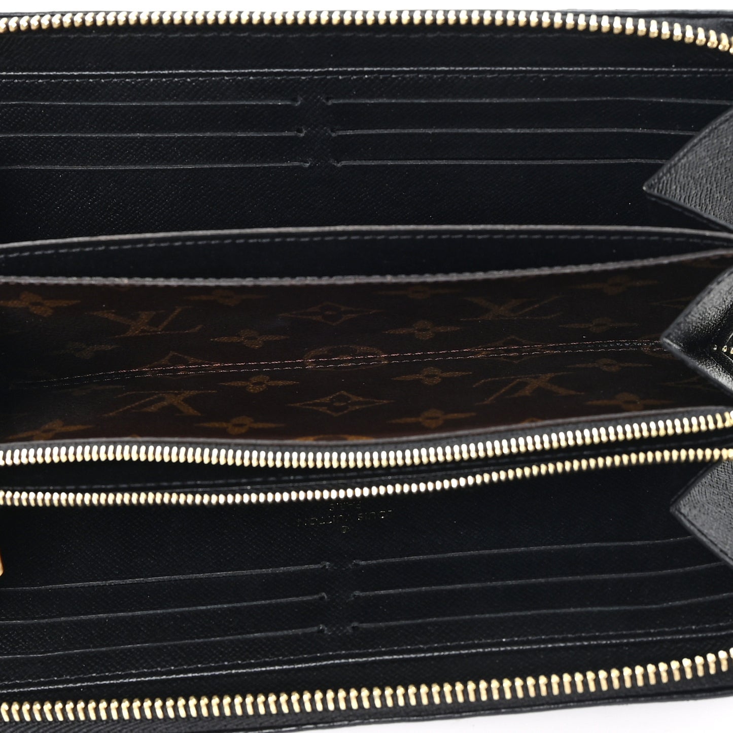 Monogram Zippy Retiro Wallet Black