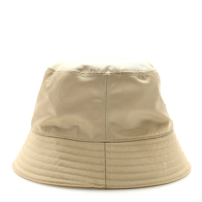 Prada Re-Nylon Metal Triangle Logo Womens Bucket Hat L Deserto 5 of 7