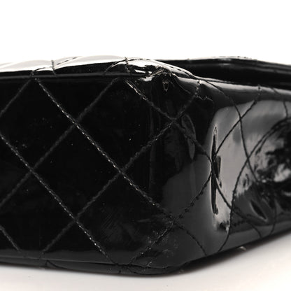 Chanel Patent Quilted Medium Double Flap Black 10 of 12