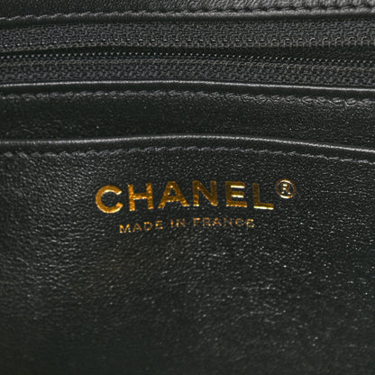 Chanel Lambskin Quilted Mini Rectangular Flap Black 6 of 11