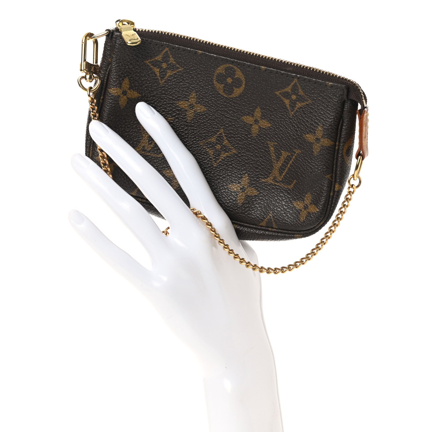 Louis Vuitton Monogram Mini Pochette Accessories 2 of 7