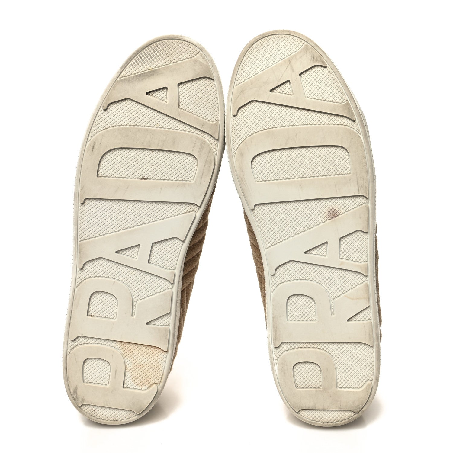 Prada Suede Nappa Diagramme Sneakers 37 Deserto 5 of 7