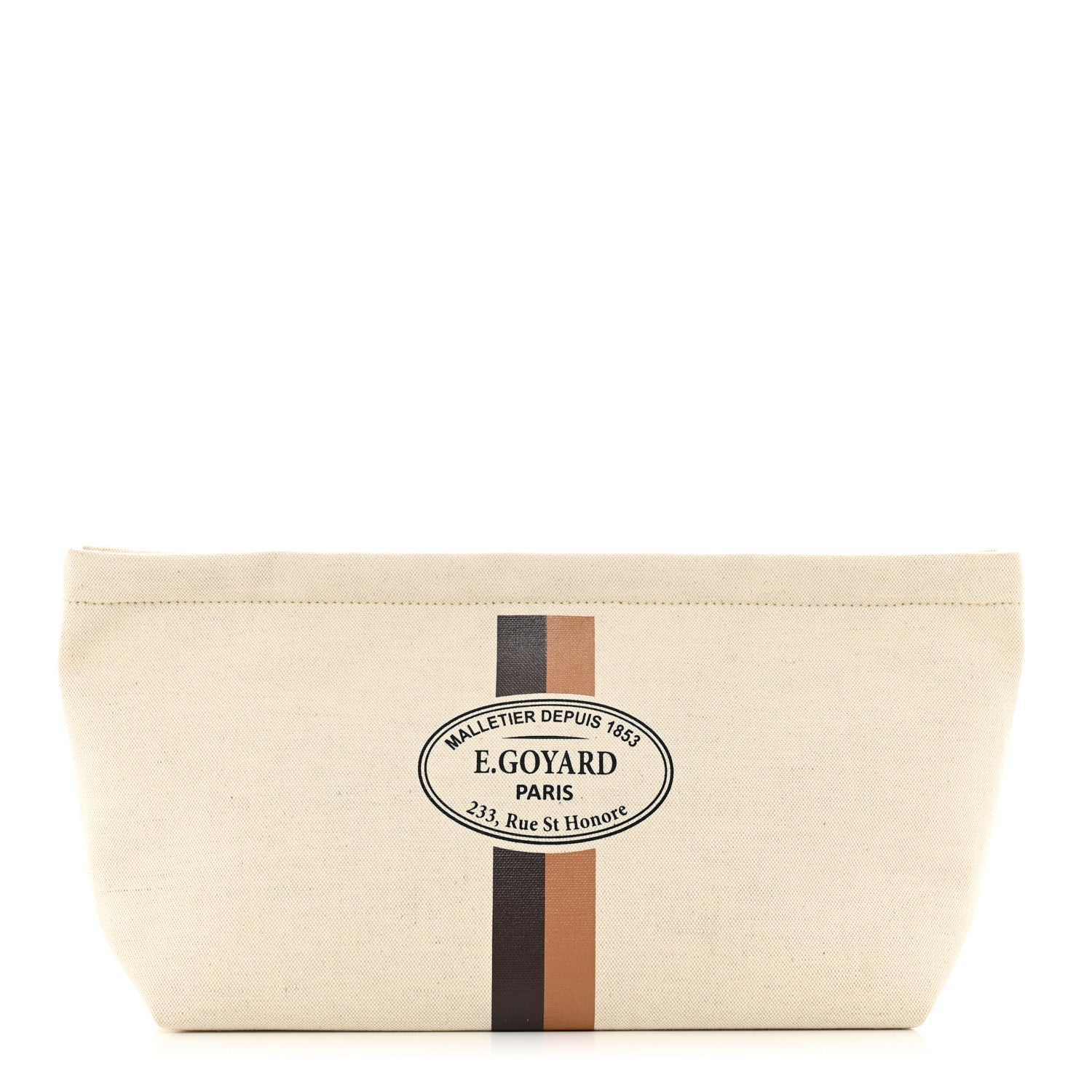 Goyard Canvas Necessaire Organizer Pouch Off White 1 of 6