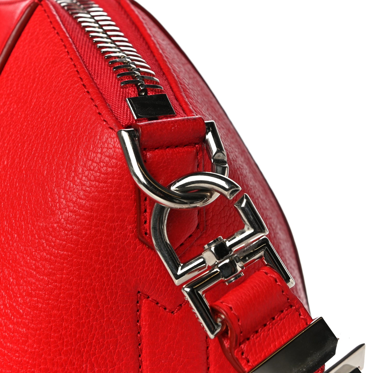 Sugar Goatskin Small Antigona Red