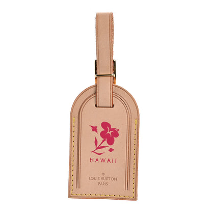 Louis Vuitton Vachetta Hawaii Luggage Tag 1 of 7