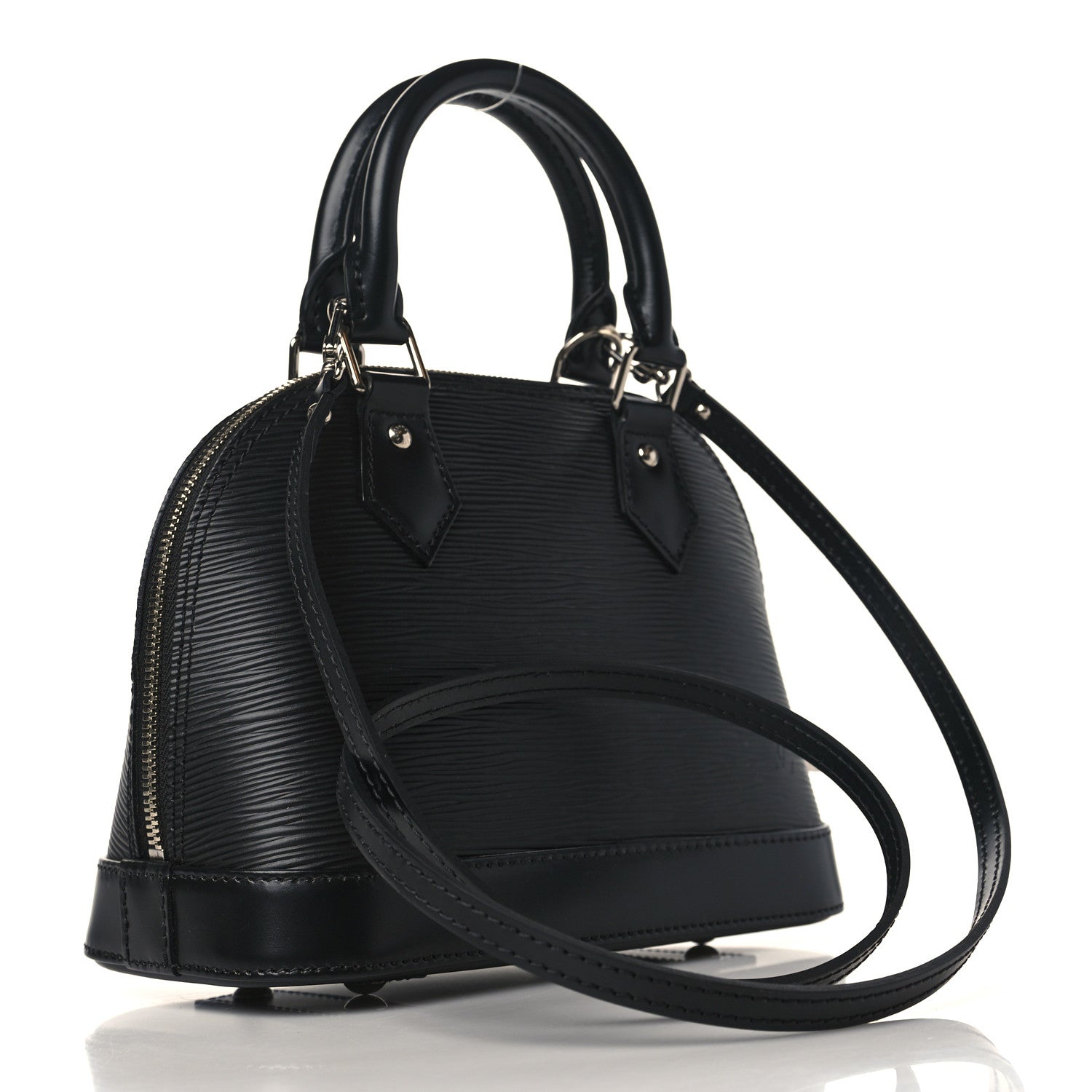 Louis Vuitton Epi Alma BB Black 3 of 9