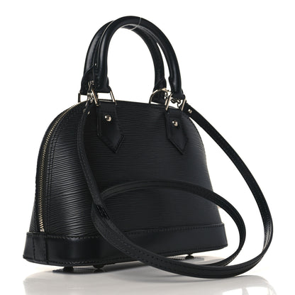 Louis Vuitton Epi Alma BB Black 3 of 9