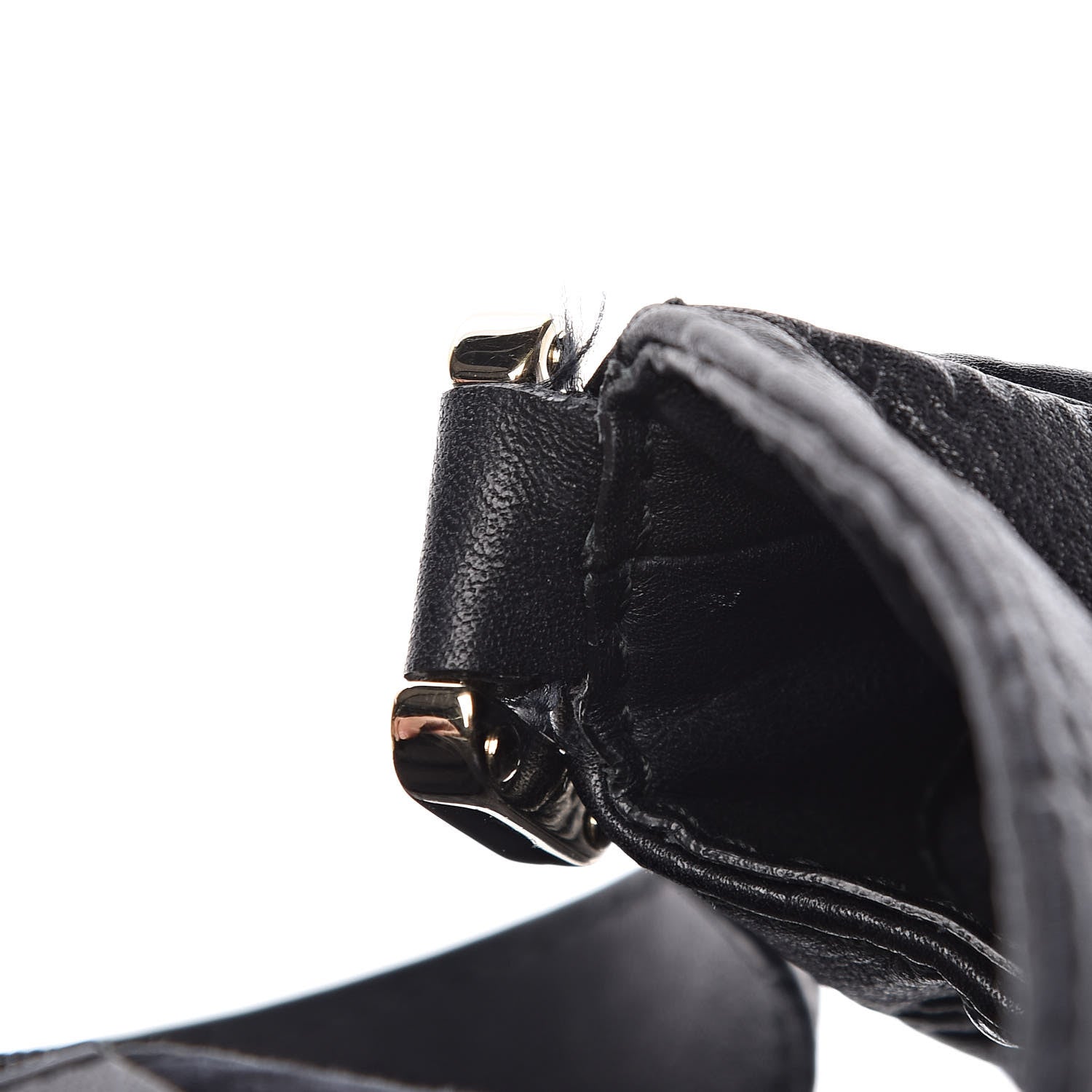Gucci Guccissima Large New Ladies Web Hobo Black 8 of 10