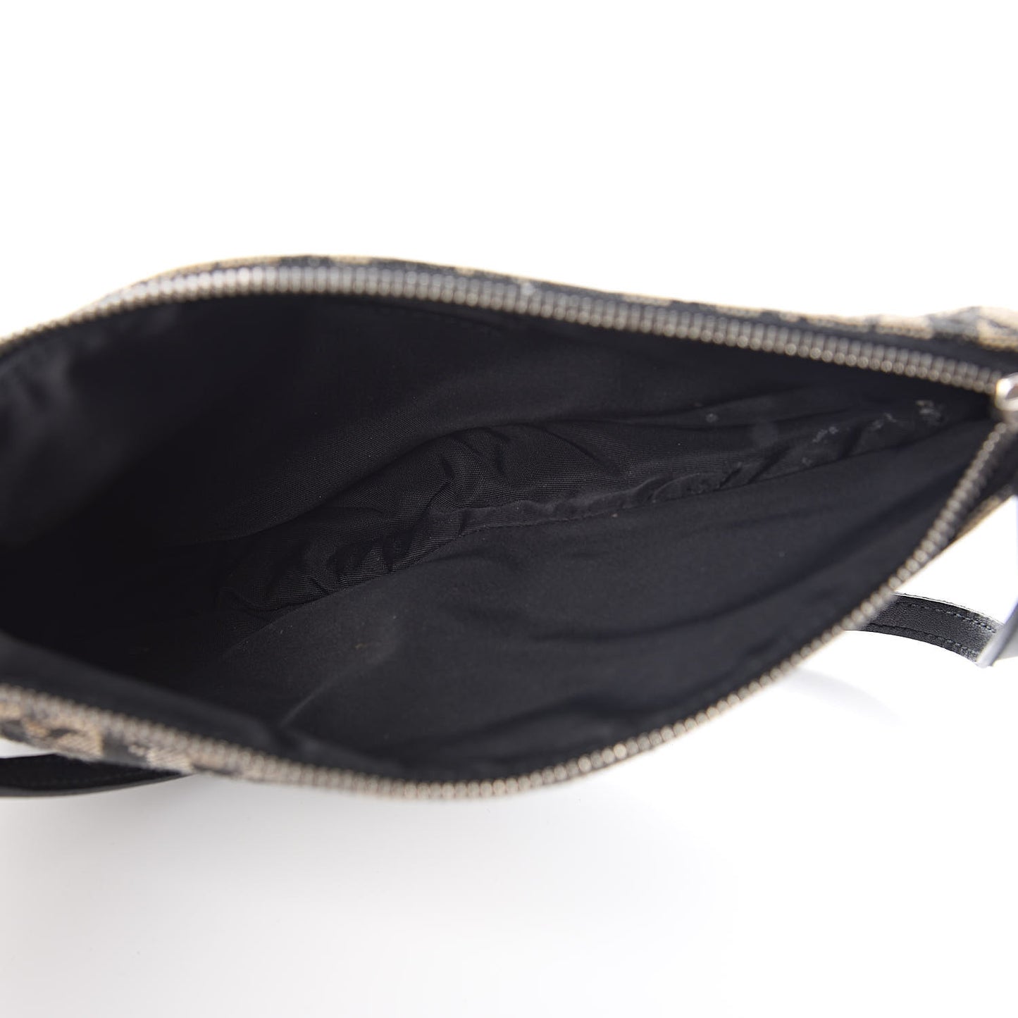 Monogram Mini Saddle Pochette Black