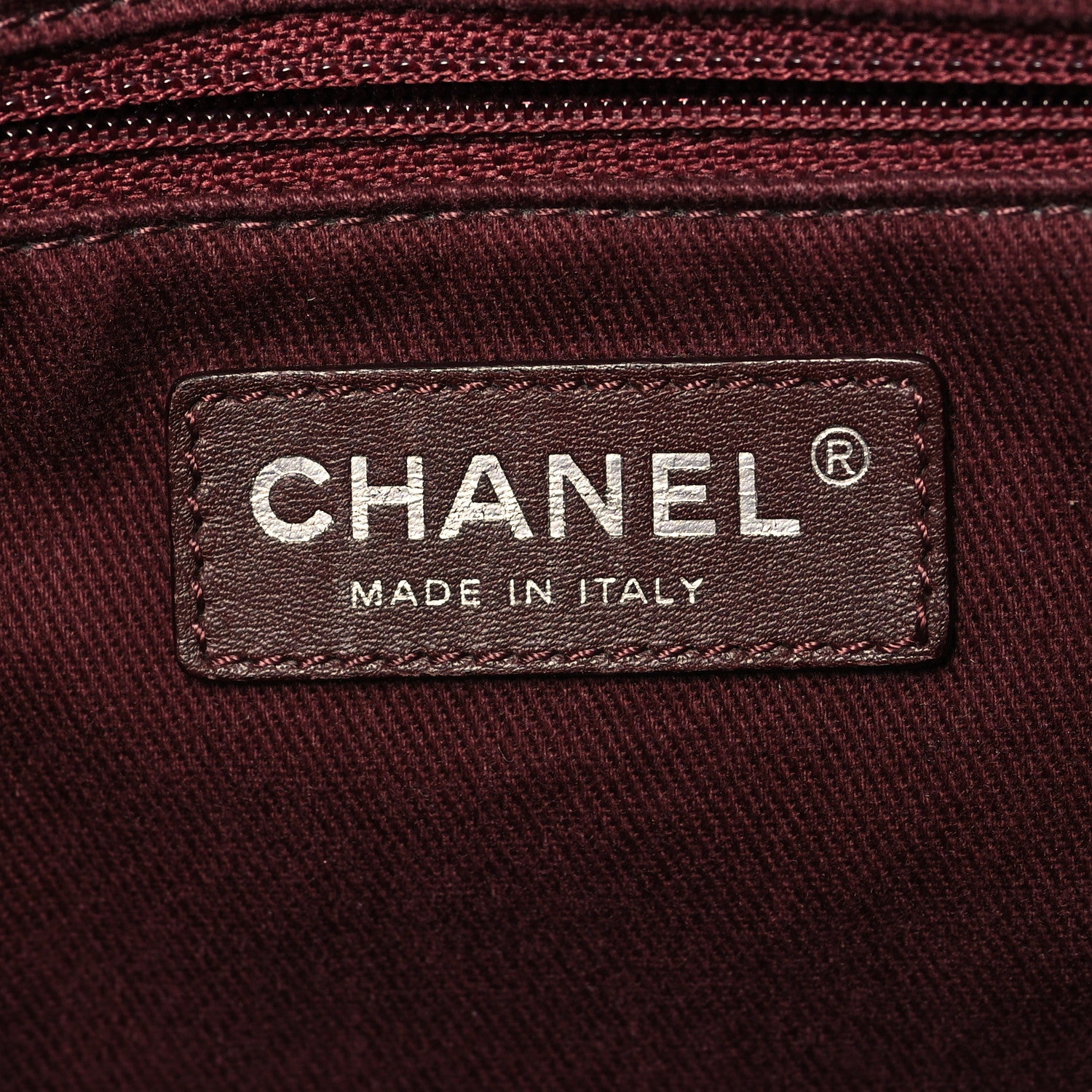 Chanel Iridescent Calfskin Quilted Large In The Mix Tote Dark Brown 6 of 11