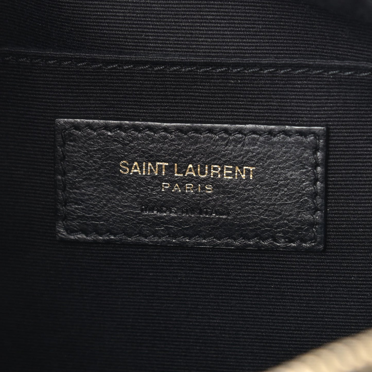 Raffia Canvas Monogram Lou Camera Bag Black