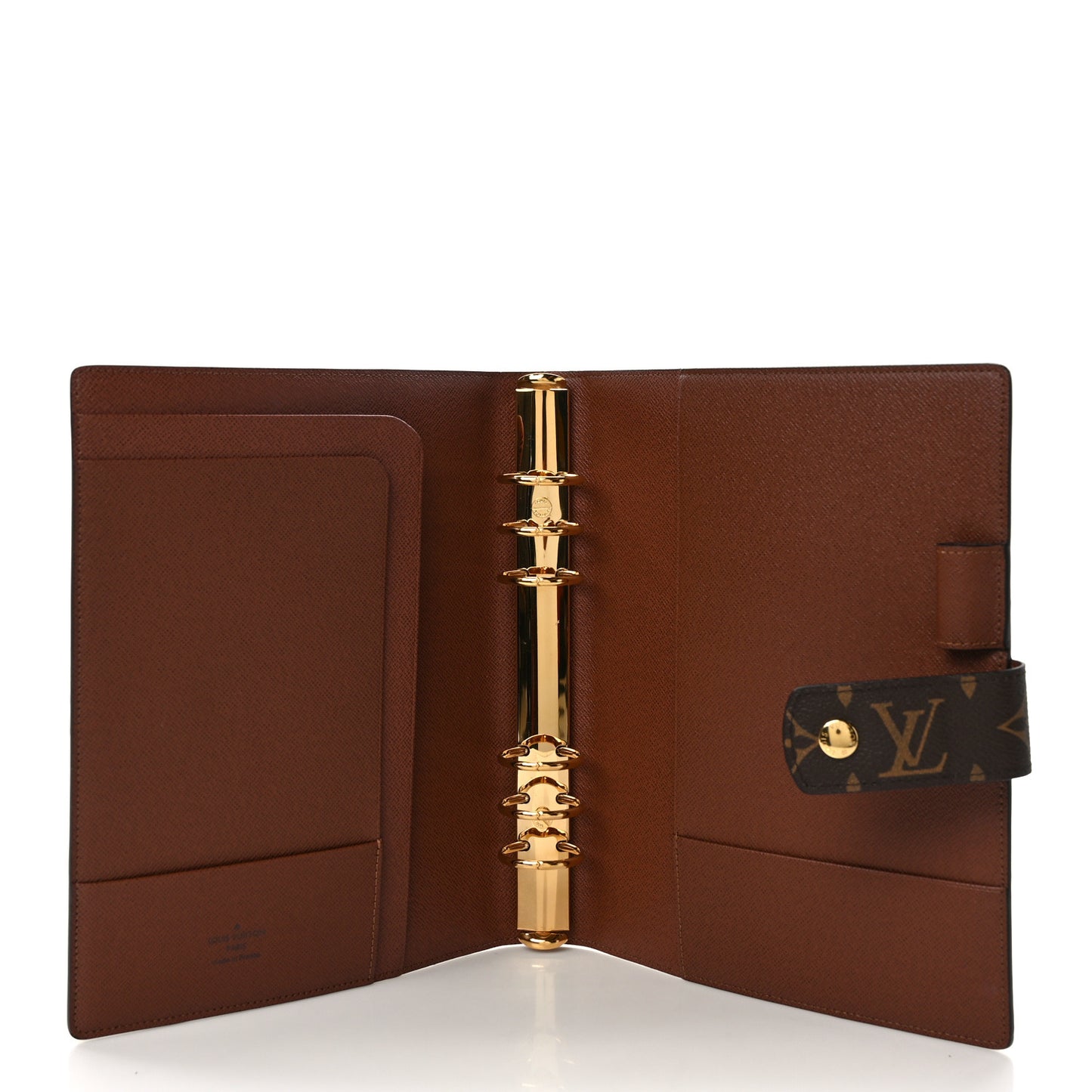 Monogram Large Ring Agenda Cover