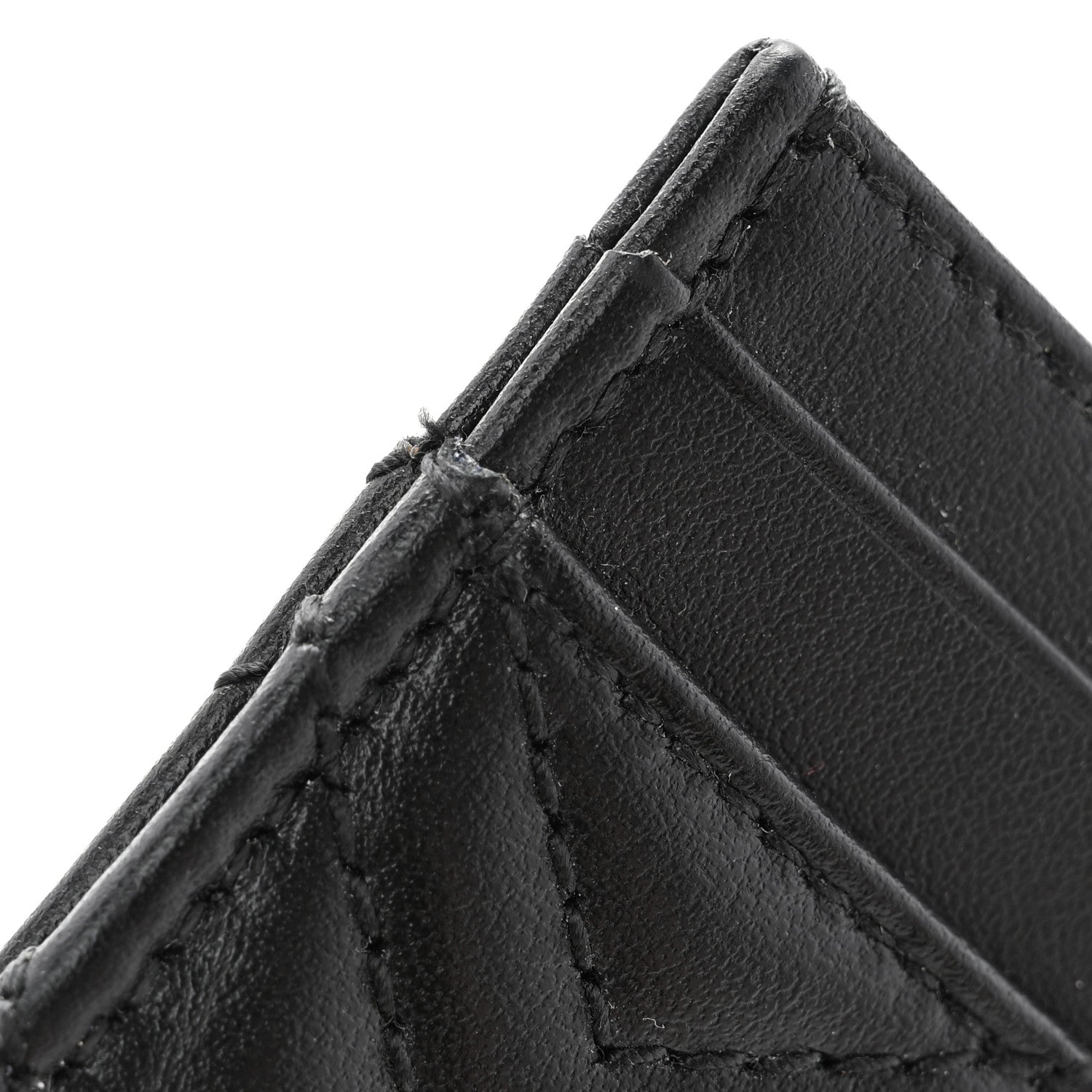 Gucci Calfskin Matelasse GG Marmont Card Holder Black 7 of 8