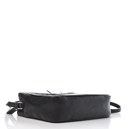 Saint Laurent Lambskin Monogram Small Lou Camera Bag Black 4 of 9