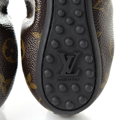 Louis Vuitton Monogram Flirty Ballet Flats 36 Gold 6 of 8
