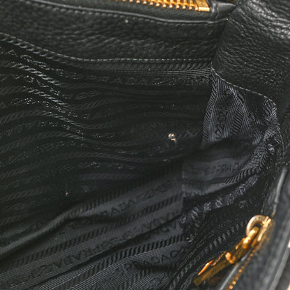 Prada Vitello Daino Shopping Tote Black 8 of 9