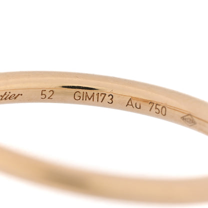 Cartier 18K Yellow Gold Small Juste Un Clou Ring 52 6 5 of 5