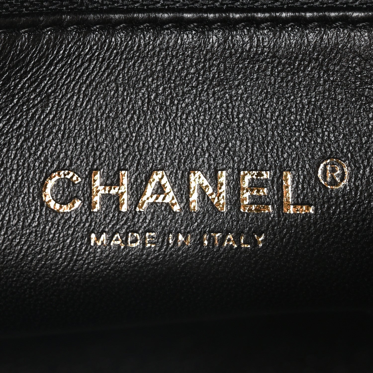 Chanel Calfskin Chevron Quilted Medal Flap Black 6 of 10