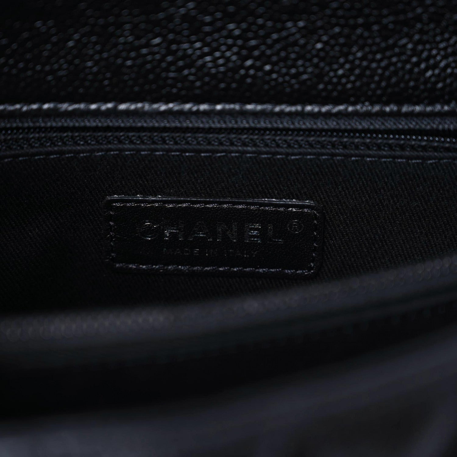 Chanel Caviar Quilted Small Coco Handle Flap So Black 6 of 10