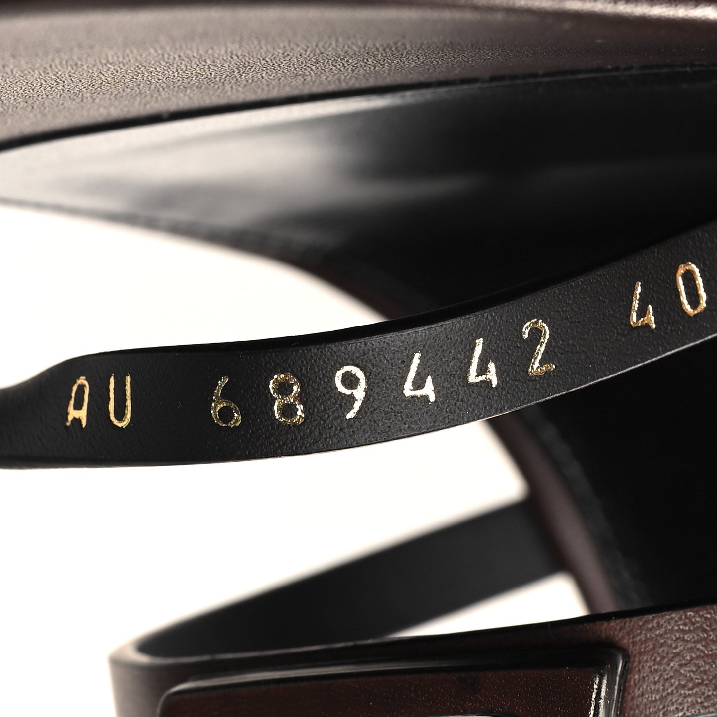 Calfskin Cassandra 100 Sandals 40 Moro