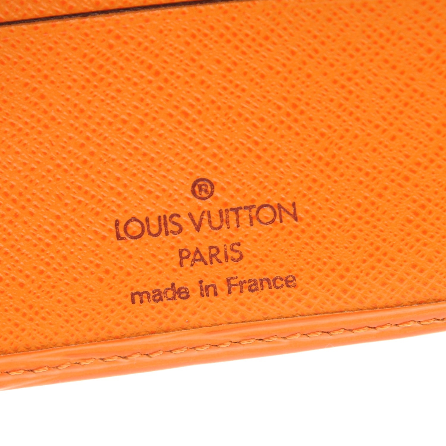 Louis Vuitton Epi Porte-Billets Compact Wallet Mandarin 6 of 7
