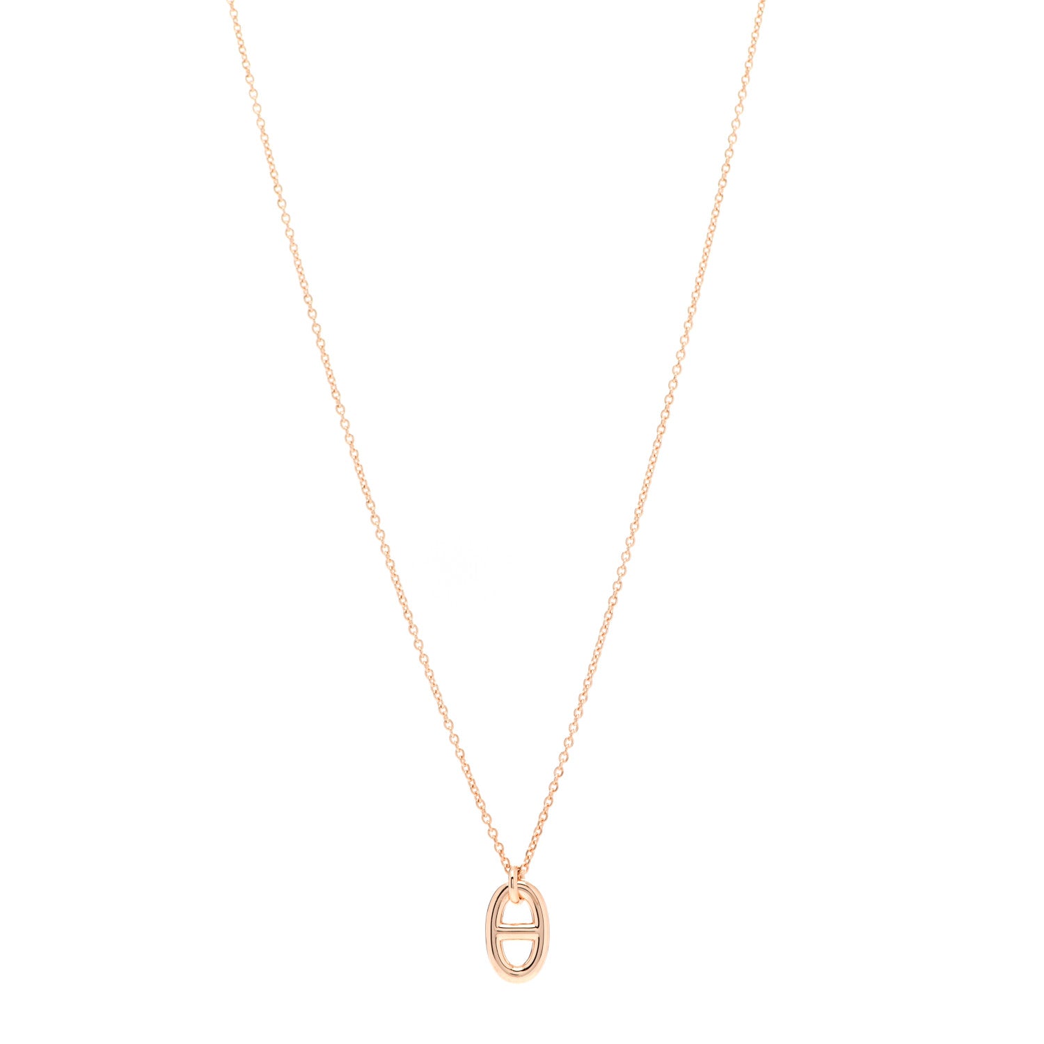 Hermes 18K Rose Gold PM Farandole Pendant Necklace 1 of 5
