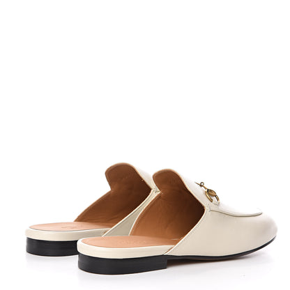 Gucci Malaga Kid Womens Princetown Slippers 38 Mystic White 5 of 10