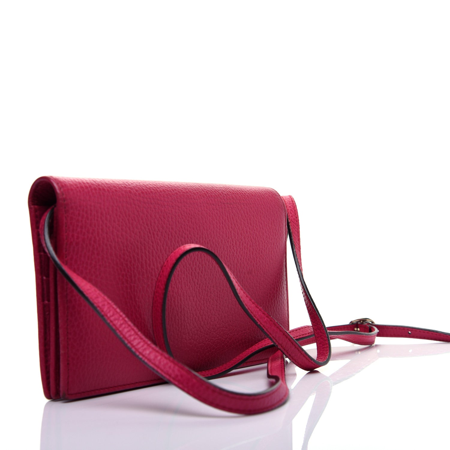 Gucci Dollar Calfskin Mini Swing Wallet Bag Blossom 3 of 10