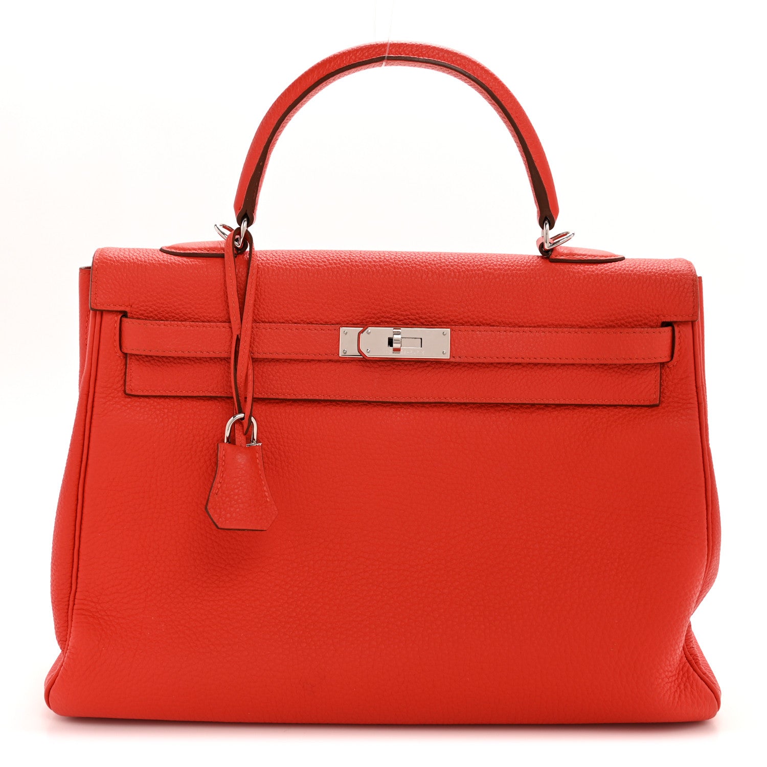 Hermes Togo Kelly Retourne 35 Capucine 1 of 15