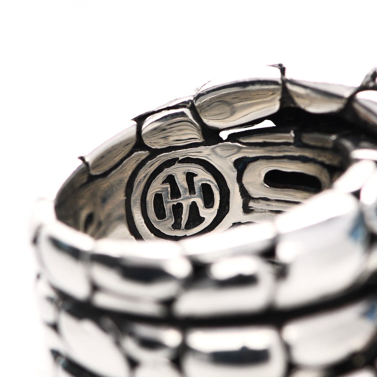 John Hardy Sterling Silver Kali Twist Ring 55 7.25 6 of 6