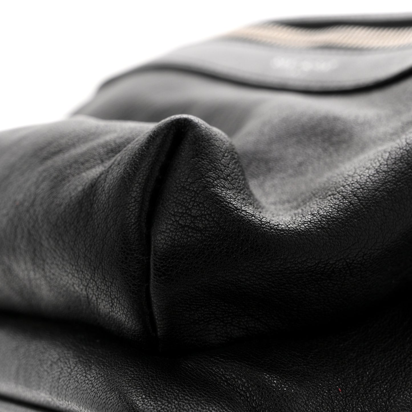 Sheepskin Love Appliqué Mini City Backpack Black