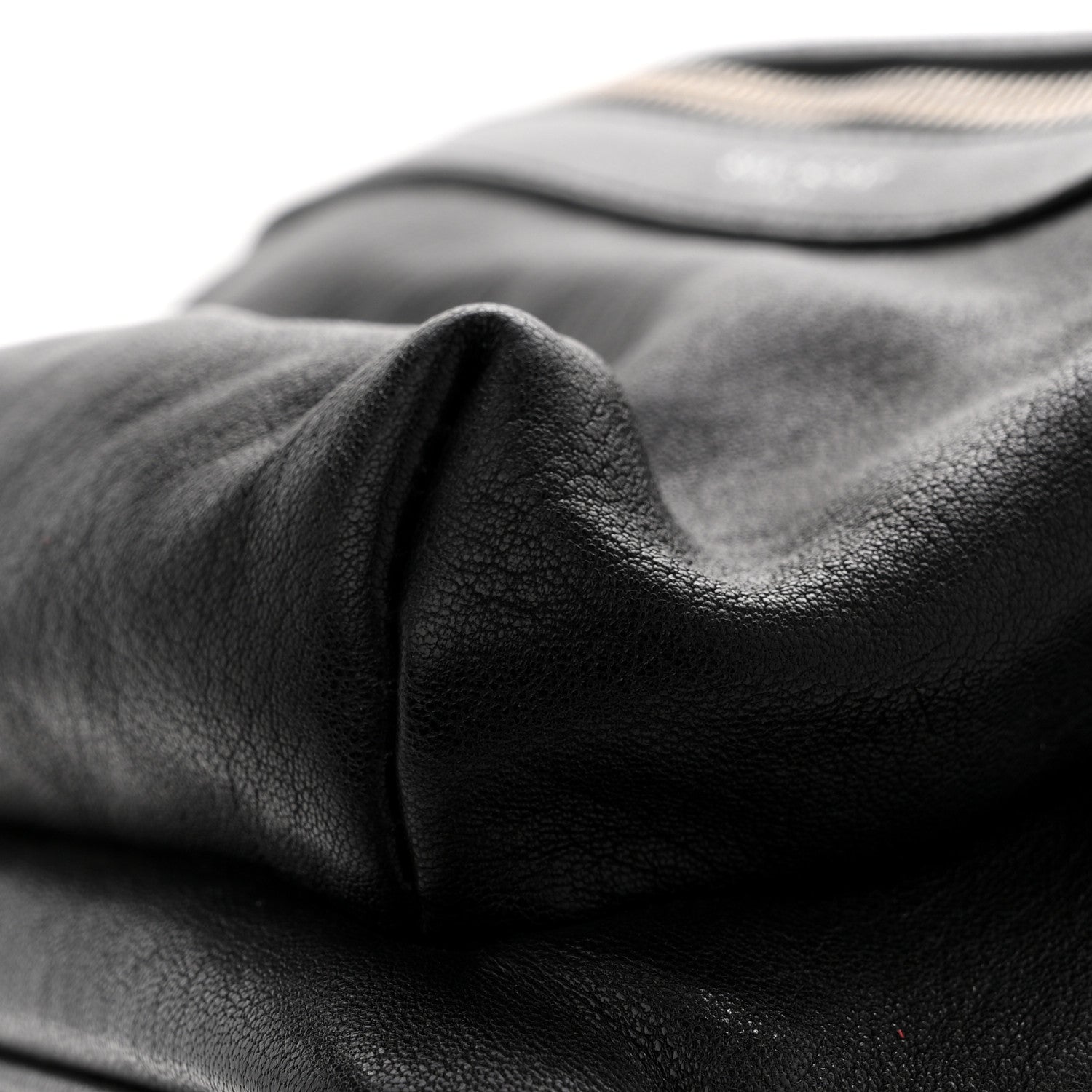 Saint Laurent Sheepskin Love Appliqué Mini City Backpack Black 10 of 10